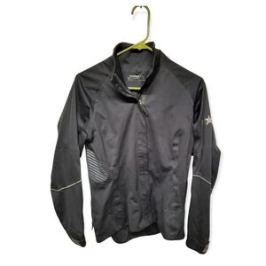 Nike Golf Fit Storm Womens Full Zip Jacket Black Small